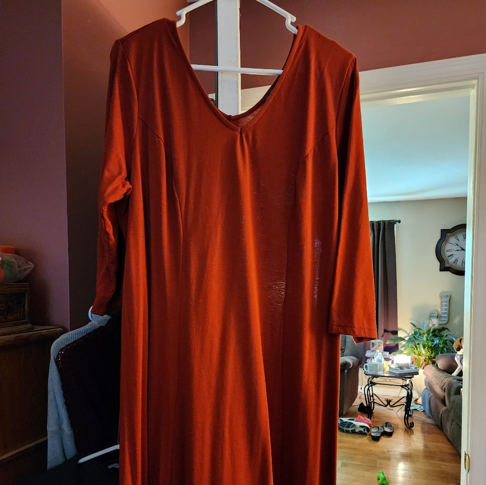 Red dress